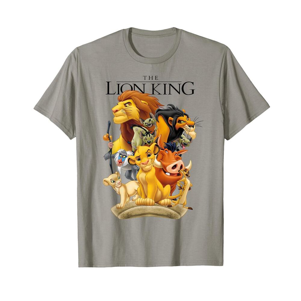 Disney The Lion King Pride Land Characters Group Shot T-Shirt